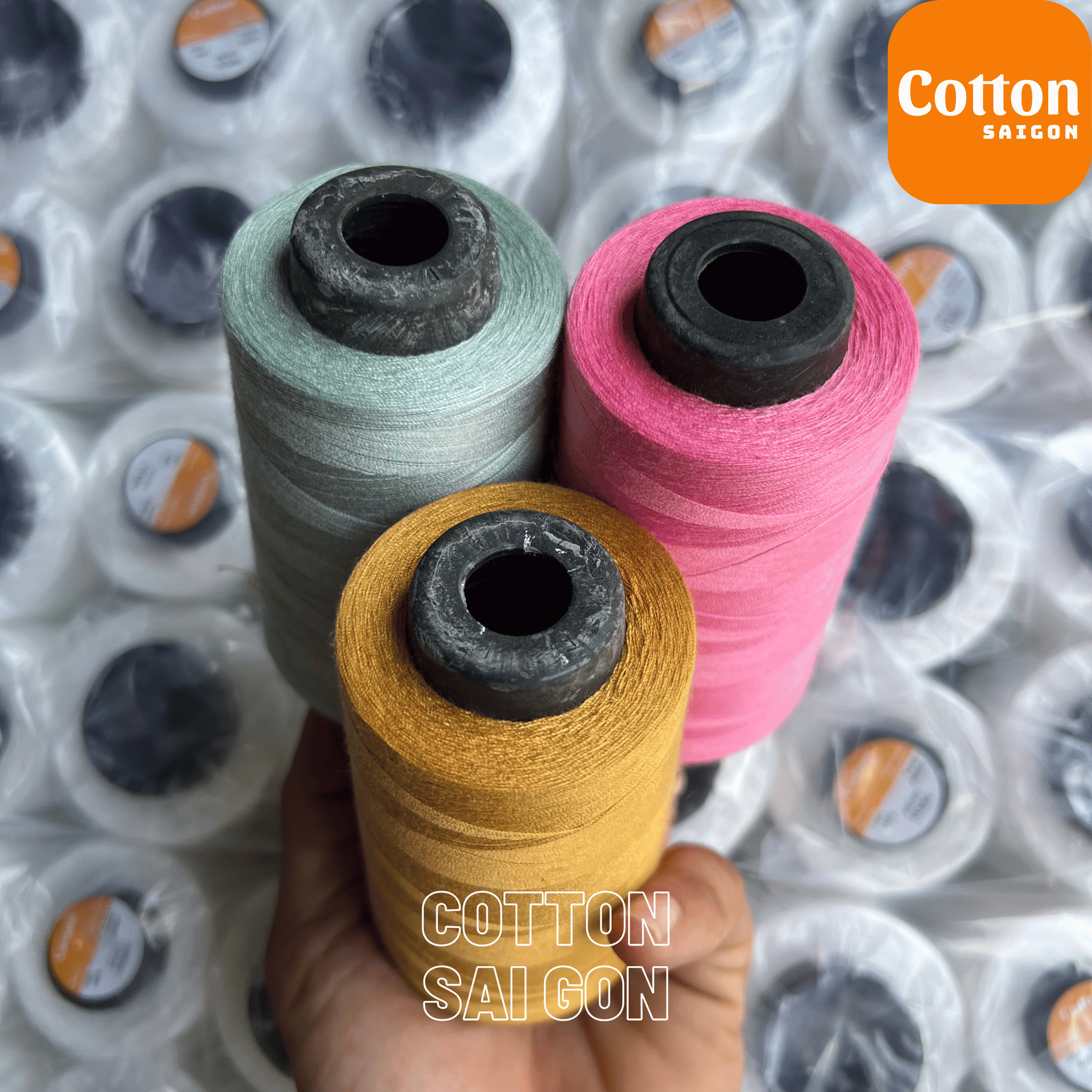 Chỉ may màu công nghiệp 40/2 - Ảnh 2