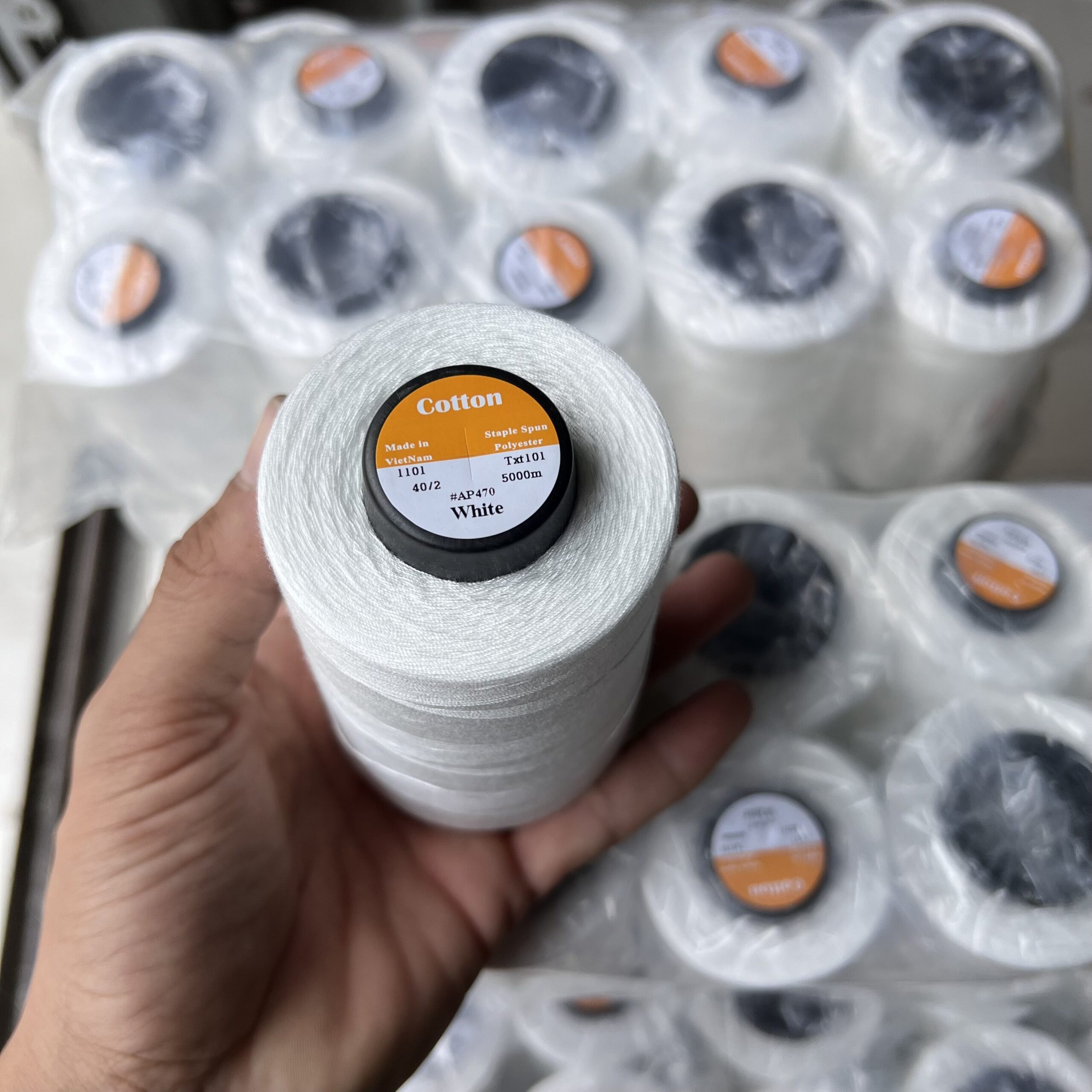 Chỉ trắng công ty 40/2 - Ảnh 4