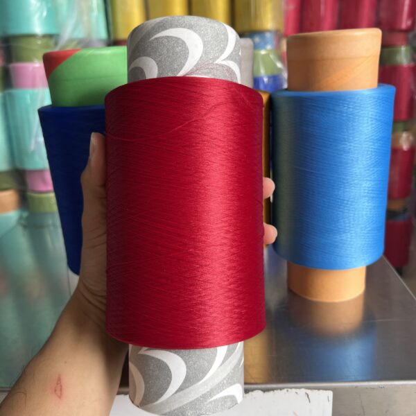 Tơ màu vắt sổ 150 hàng loại 1 ( 480-500gr/cuộn) - Ảnh 10