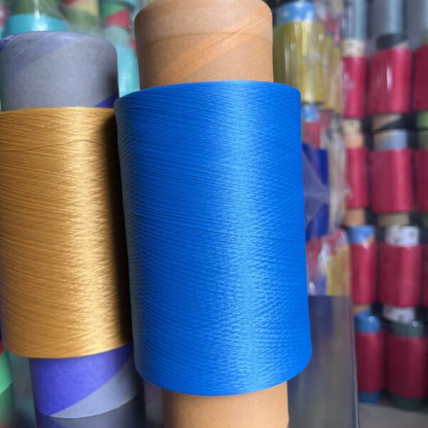 Tơ màu vắt sổ 150 hàng loại 1 ( 480-500gr/cuộn) - Ảnh 8