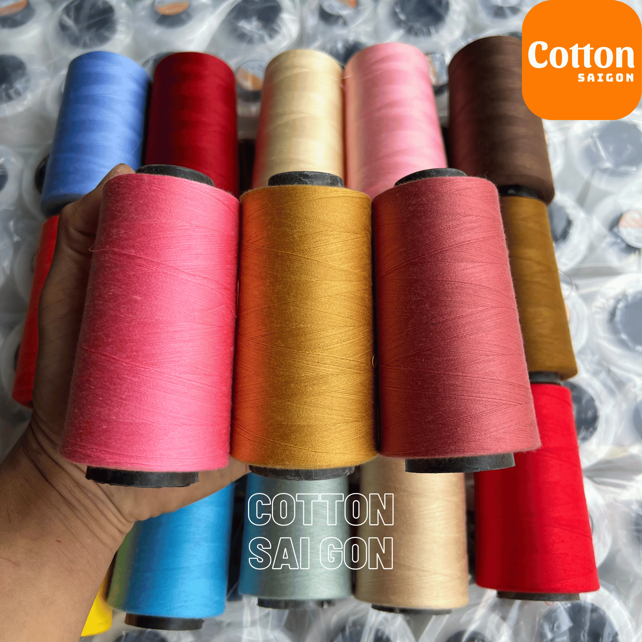 Chỉ may màu công nghiệp 40/2 - Ảnh 6