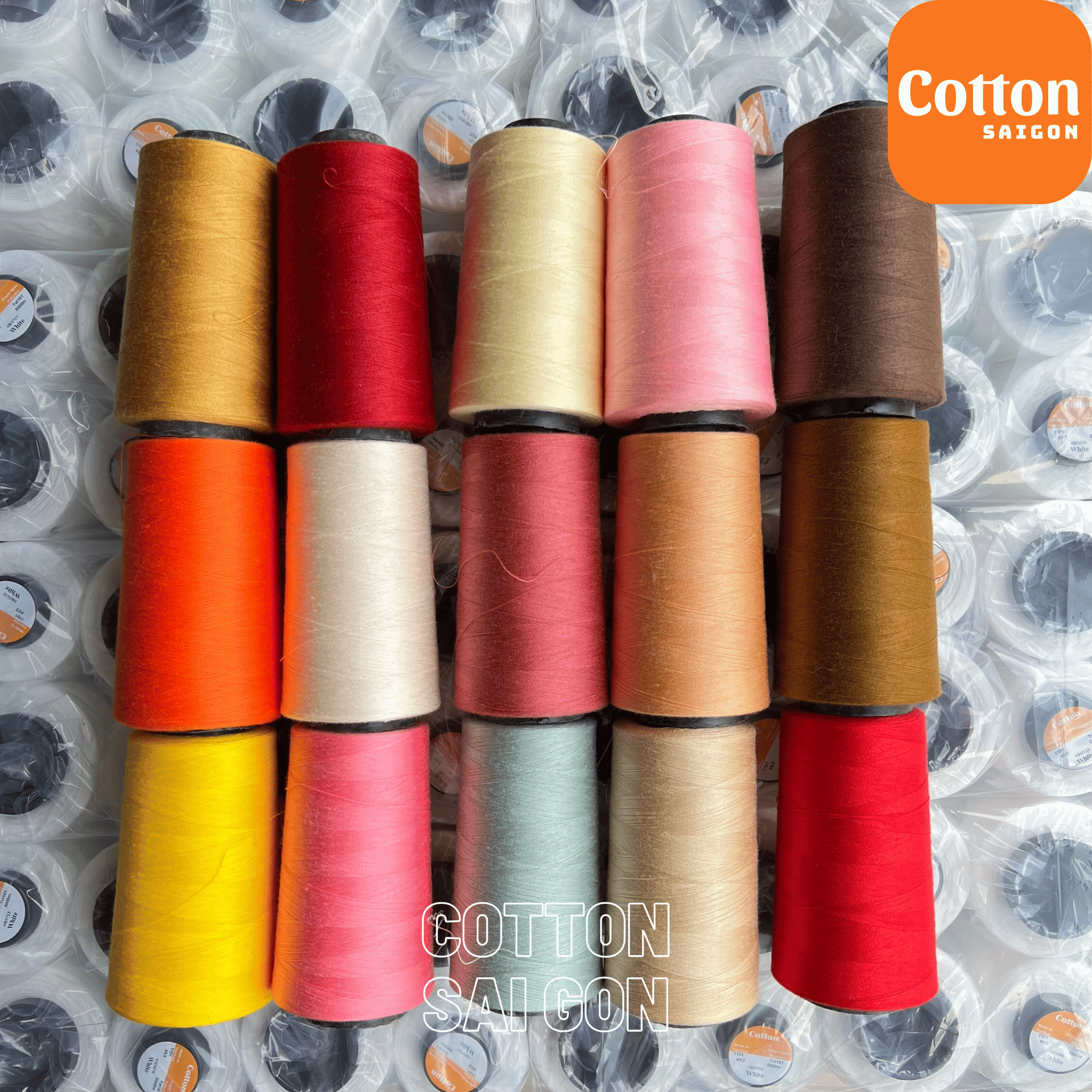 Chỉ may màu công nghiệp 40/2 - Ảnh 8