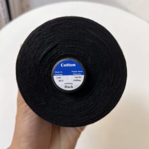 Chỉ may đen, trắng 40/2 cuộn siêu lớn 15.000m 500gr/cuộn hàng đều màu chuyên dùng vắt sổ, 1 kim vắt sổ, lót thêu